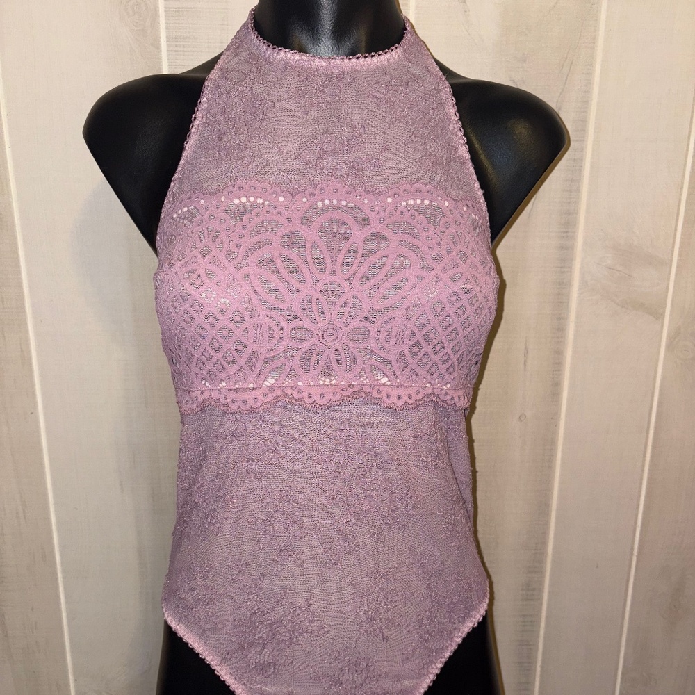 Victoria's Secret Lilac Bodysuit Small